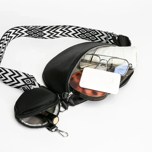 Sacs en daim noble pour femmes en taupe foncé - élégants et stylés – Image 8