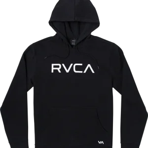Big RVCA Hoodie- Negro