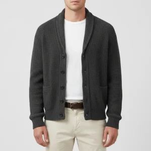 Cardigan en laine pour homme