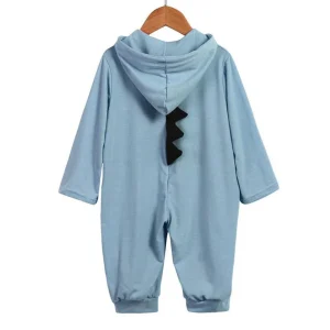 Ensemble Romper en coton pour bébé Dinosaur
