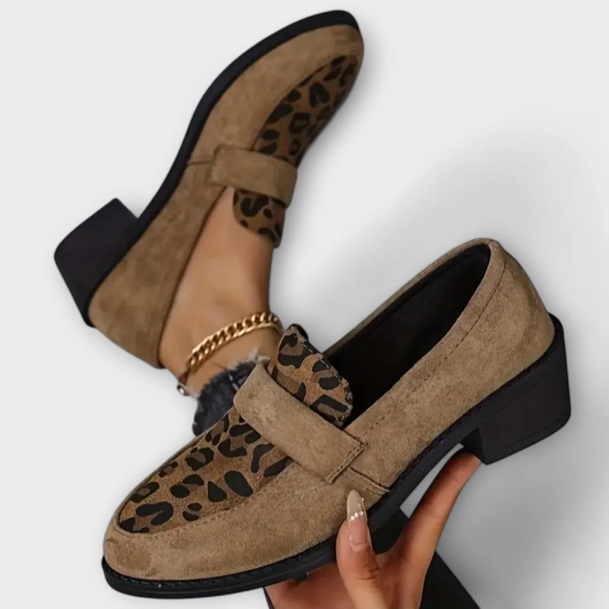 Karla | Chaussures Élégantes pour Femmes avec Imprimé Léopard – Image 6