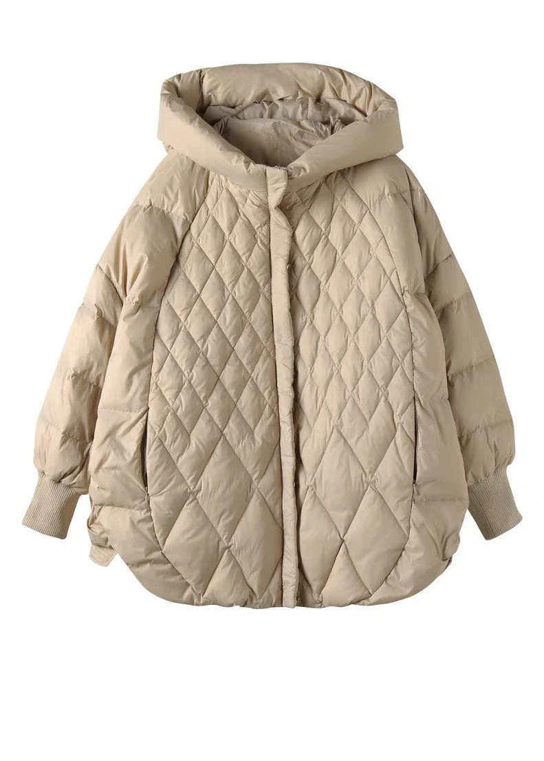 Veste zippée à capuche en duvet de canard pour dames - spéciale hiver – Image 6