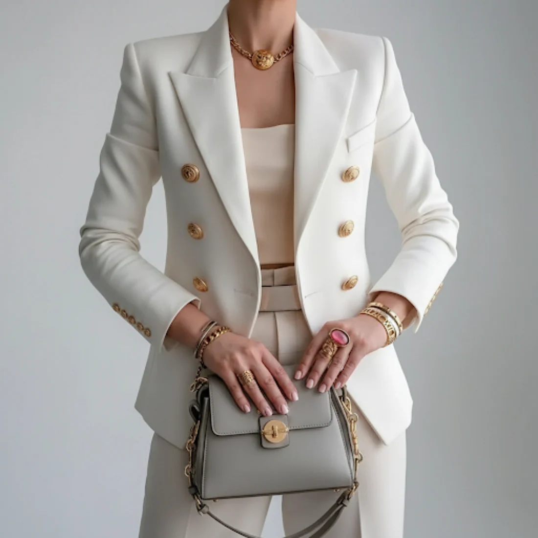 Blazer tailleur pour femme au style décontracté-élégant moderne – Image 2