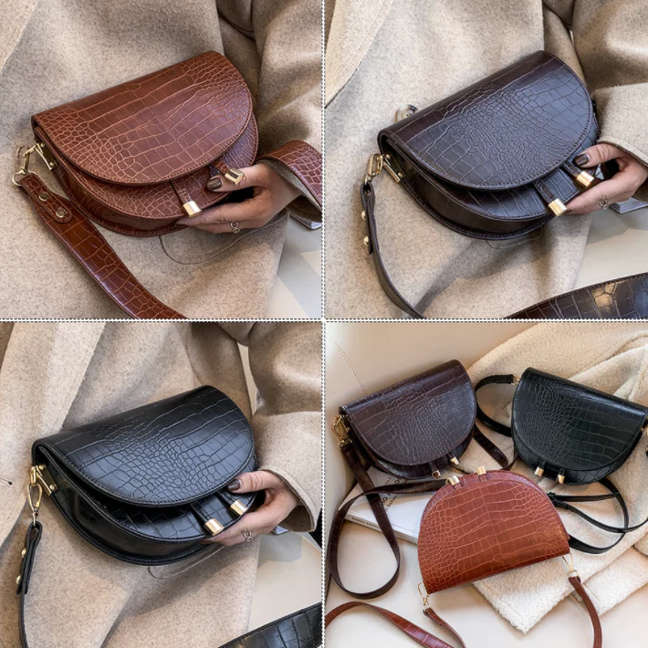 Chelsey Sac à bandoulière | Un sac cool avec un imprimé crocodile – Image 7