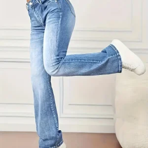 Jasmine™ | Jean évasé stretch au look vintage