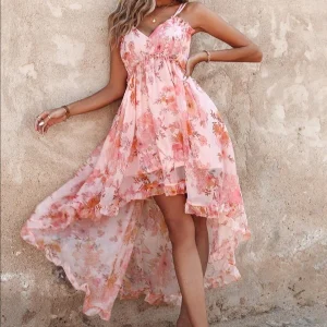 Robe d’été fluide à bretelles – Élégance légère