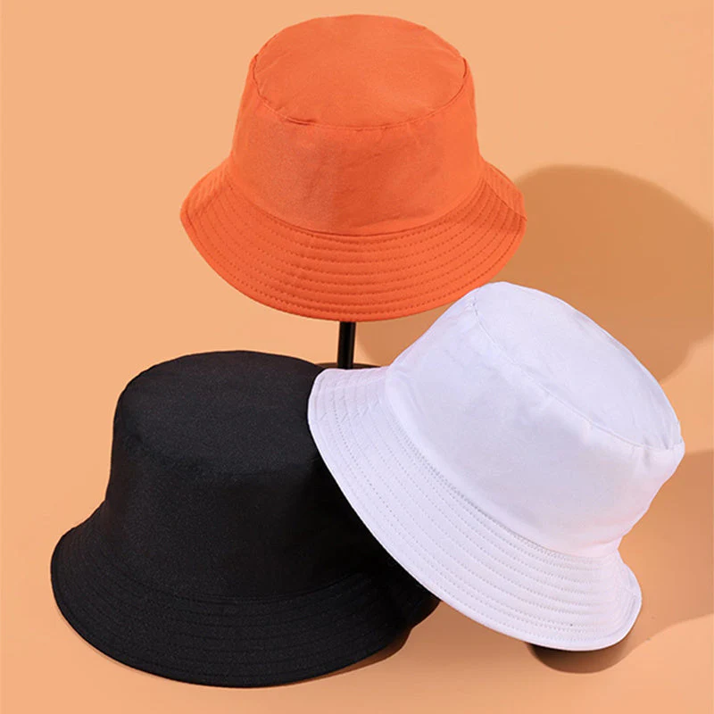 Chapeau Bob Noir Unisexe en Coton pour Toutes Saisons – Image 6