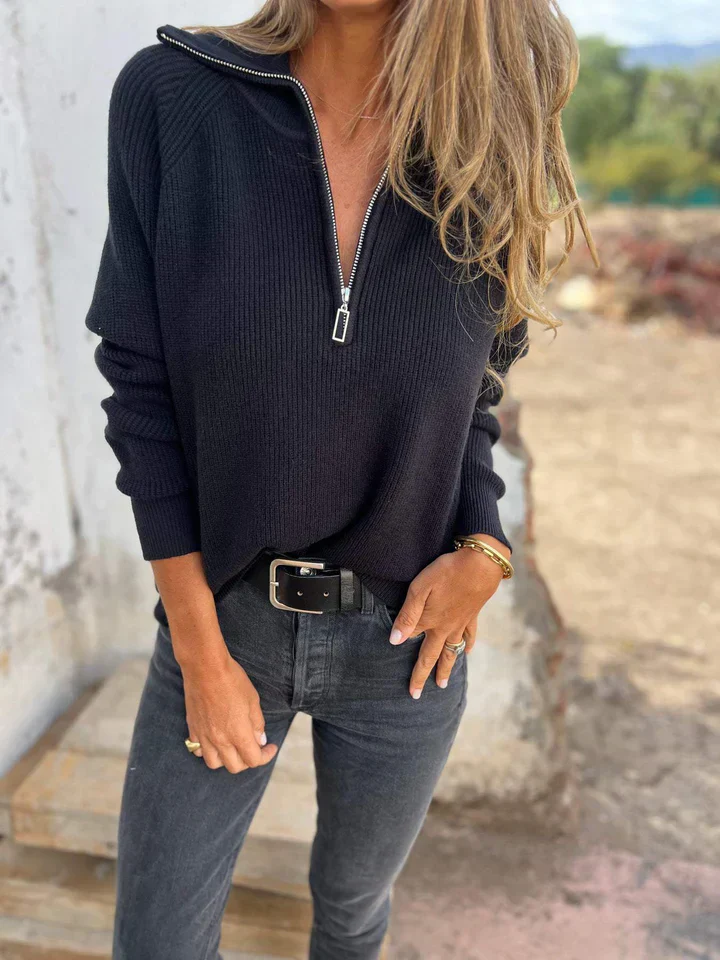 Véronique™ | Pull en maille col V – Image 8