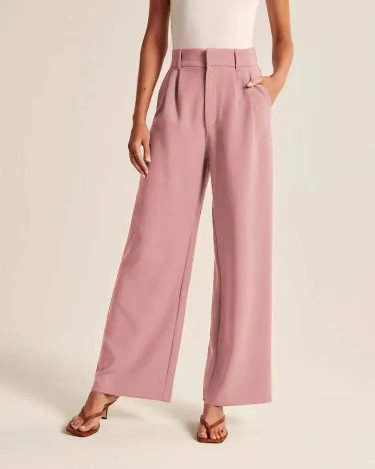 Marieke - Pantalon taille haute à jambes larges – Image 6