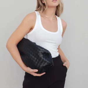 Pantalon noir À Pince