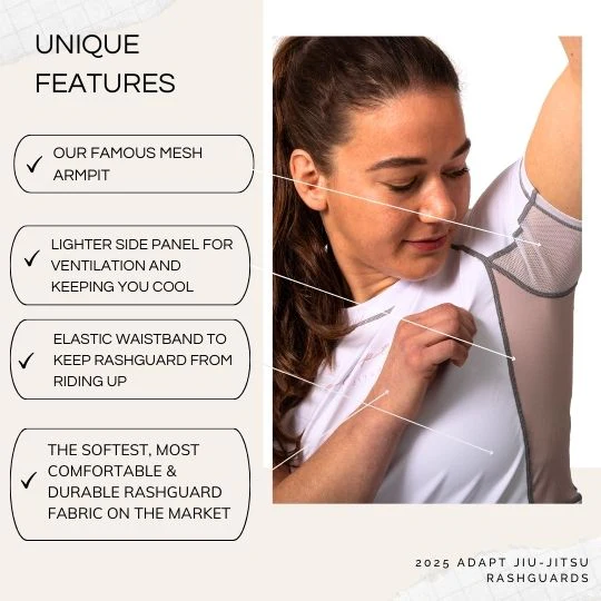 Women’s Long‑Sleeved Technical Rashguard - Blue – Image 6