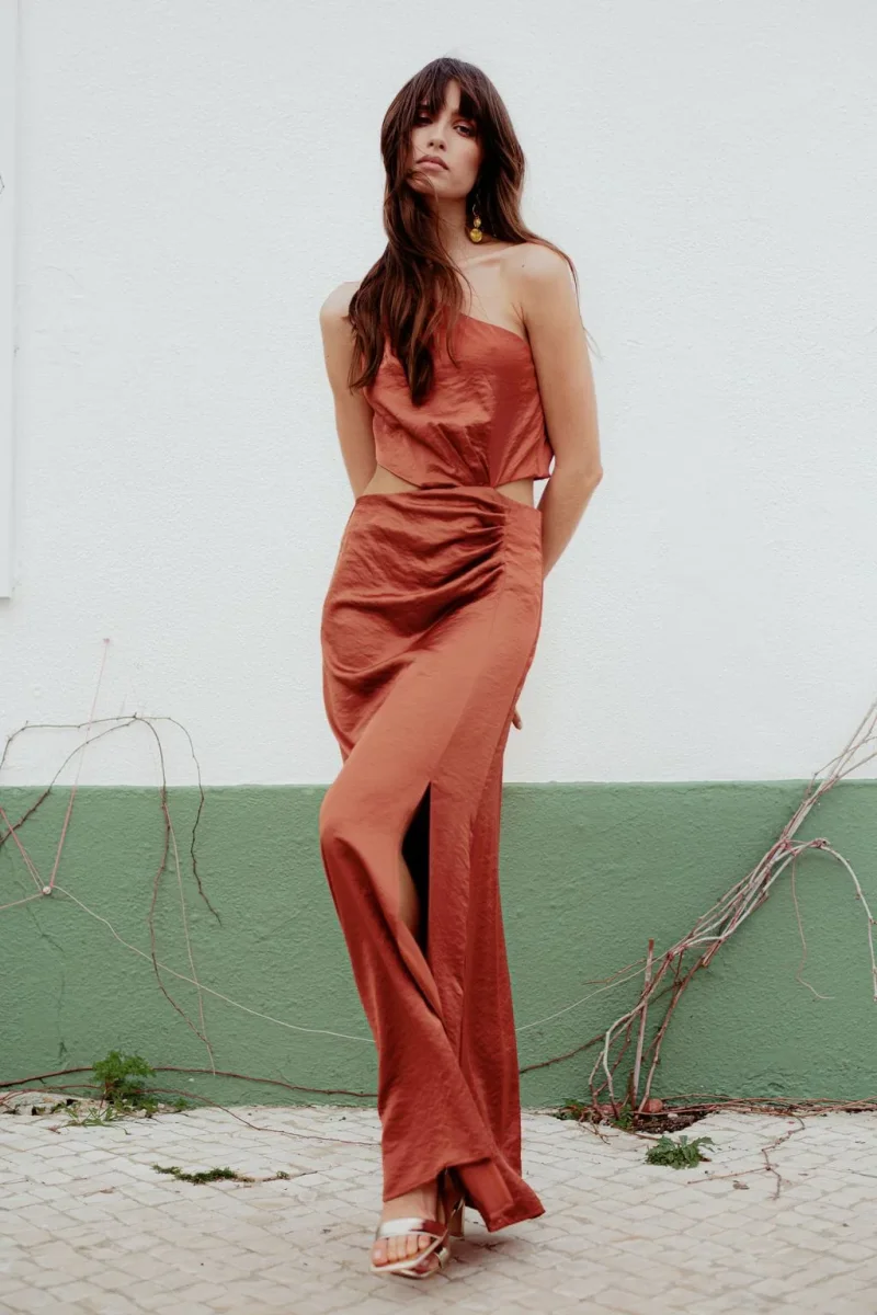 Robe Harmonie terracotta – Image 9