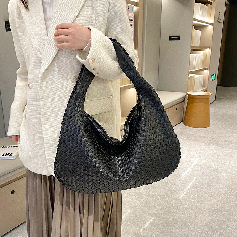 Sac à main tressé Femme Moyenne – Image 4