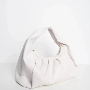 Sac cabas femme blanc en similicuir