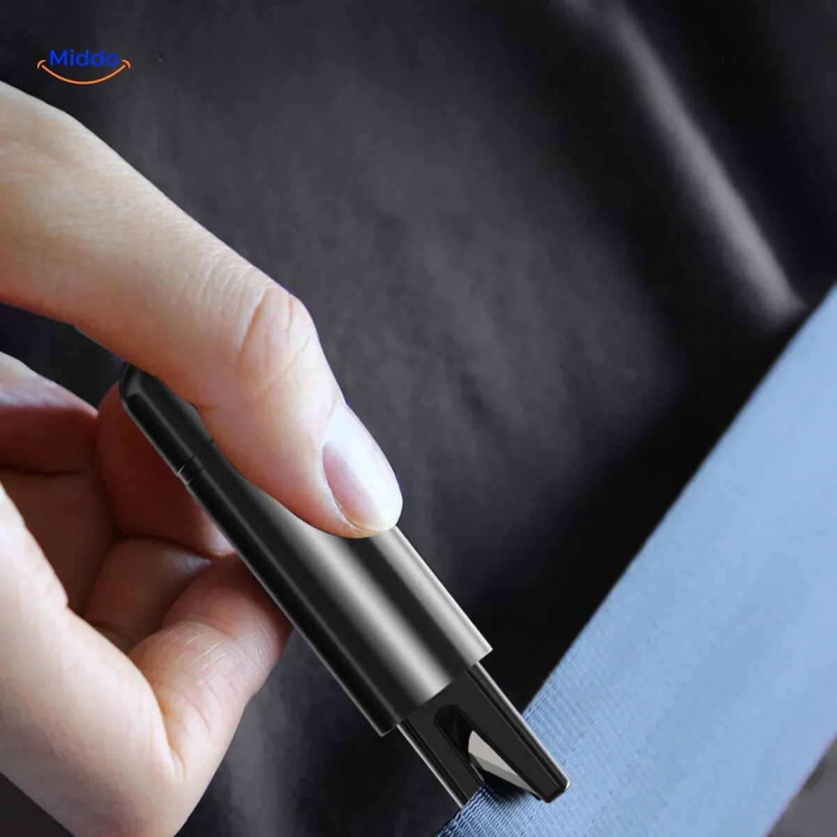 SafeKey | Outil d'urgence 2-en-1 | Brise-vitre et coupeur de sécurité – Image 7