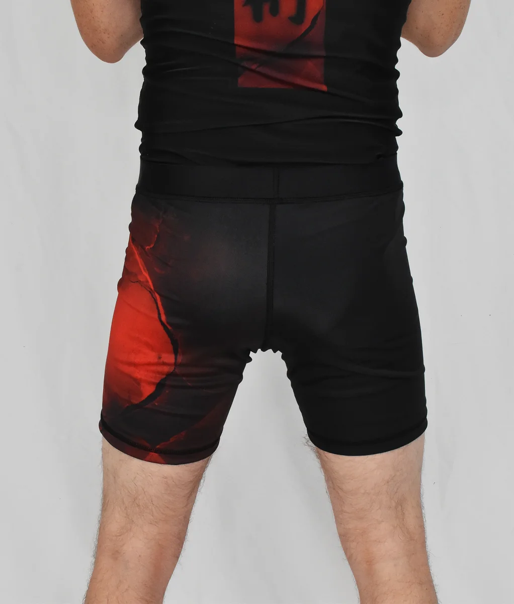 Shorts de Compression - Noir et rouge – Image 6