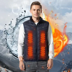 Gilet chauffant en graphène nouvellement repensé pour l'automne