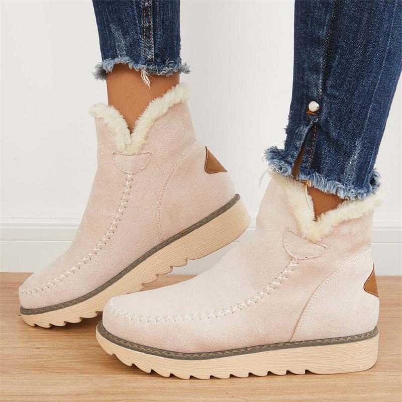Bottes d'hiver chaudes pour femmes - Confort et style