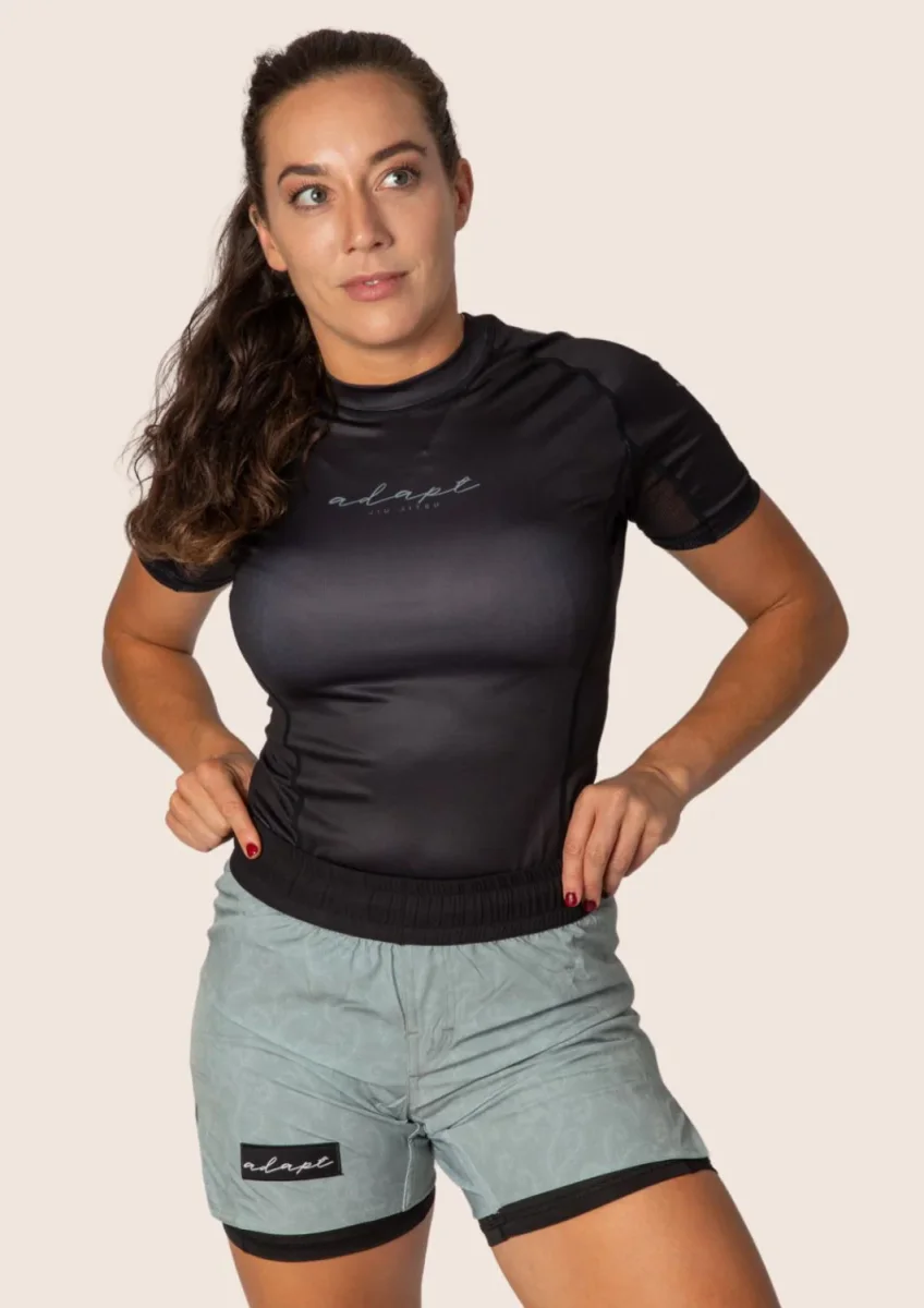 Women’s Classic Rashguard - Black – Image 2