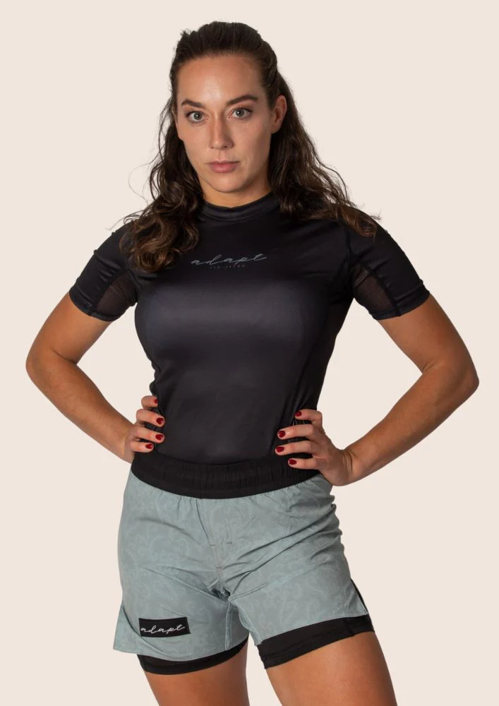 Women’s Classic Rashguard - Black – Image 3