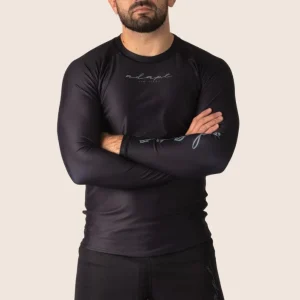 Men’s Long-Sleeved Classic Rashguard - Black