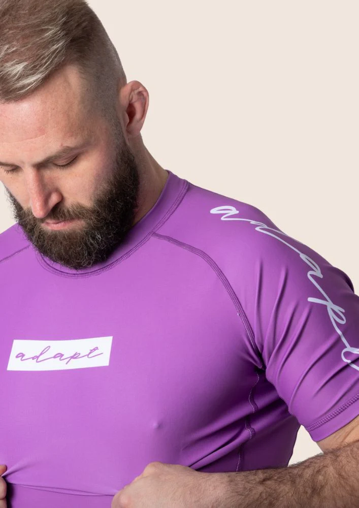 Men’s Original Rashguard – Orchid – Image 3